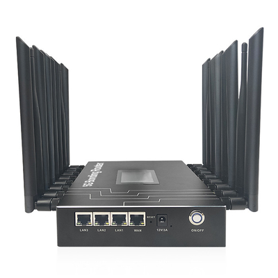 Multi scene X5 5G Enterprise Router WiFi 6 VPN مع 4 فتحة لبطاقة SIM