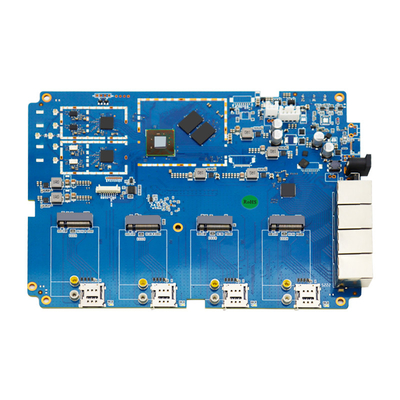 لوحة تحكم آلة البيع المستقرة 4 SIM ، لوحة PCB المضادة للتداخل