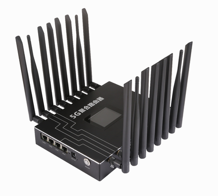 جهاز توجيه البث المباشر X5 5G 5G Bandwidth Bonnding Router Multi SIM Cloud Server