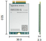 RM520N 5G IoT وحدات لاسلكية متعددة الأغراض B46 LAA للصناعة