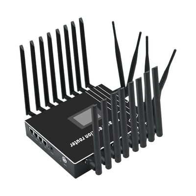 5G ربط عرض النطاق الترددي متعدد الروابط التجميع جهاز توجيه مع 4 فتحة بطاقة SIM