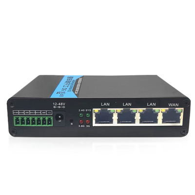 8x الهوائيات الخارجية 5G الموجهات الصناعية DC 12V / 2A WPA2 WEP WPA